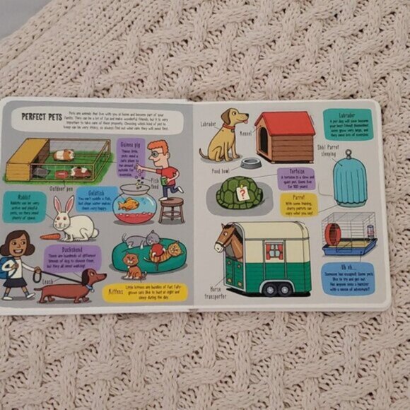 New "Little Explorers: The Animal World" Flap Board Book - Picture 4 of 14